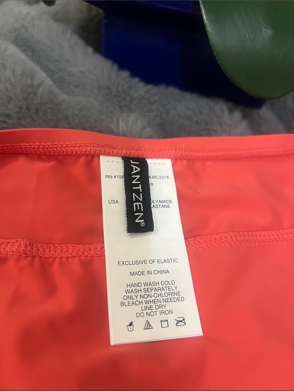Jantzen Coral Swim Skirt/Cover-up NWT retail $45 size:10 - Picture 5 of 6
